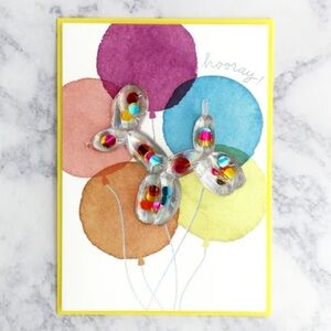 🆕Papyrus 3D Balloon Dog Birthday Greeting Card